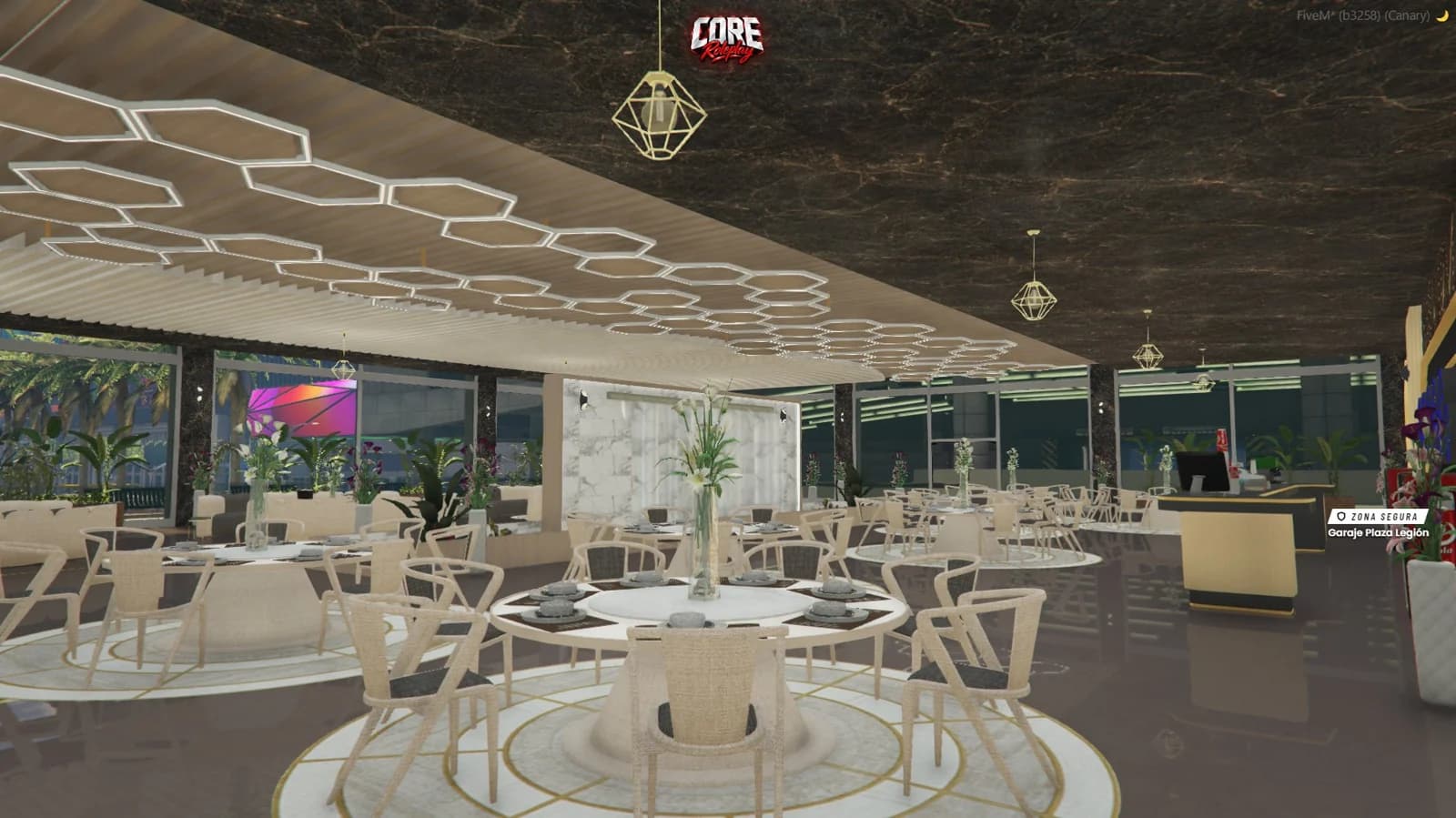 Restaurante Royale, foto in-game