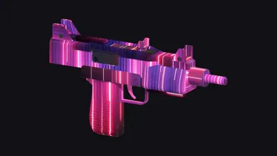 Skin Neon Rosa de la Micro SMG