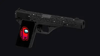 Skin Tripulante de la Pistola vintage