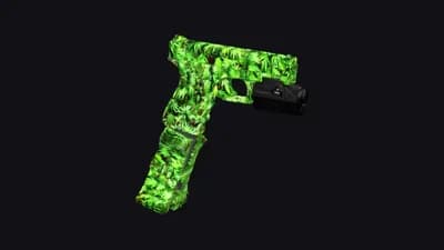 Skin Slime Verde de la Pistola