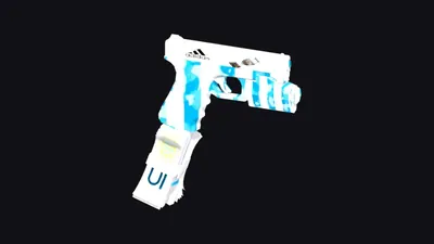 Skin Blanco Hielo de la Pistola