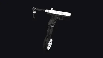 Skin Tambor Blanco de la Pistola