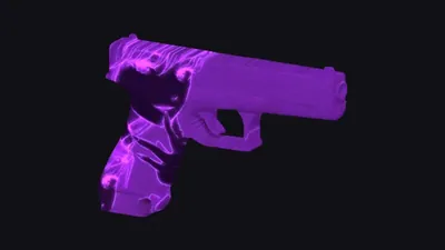 Skin Humo Violeta de la Pistola Mk II