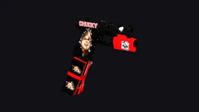 Skin Muneco Diabolico de la Pistola AP