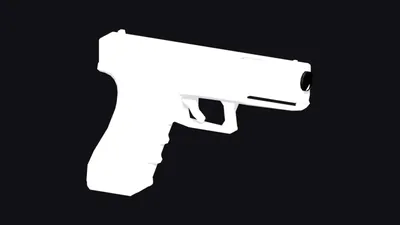 Skin Blanco Basico de la Pistola AP