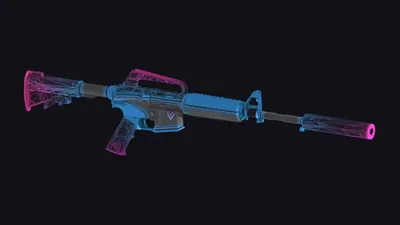 Skin Cristal Azul de la Carabina especial