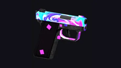 Skin Marmol Neon de la Pistola SNS